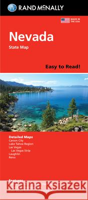 Rand McNally Easy to Read Folded Map: Nevada State Map Rand McNally 9780528024573 Rand McNally