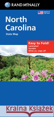 Rand McNally Easy to Fold: North Carolina State Laminated Map Rand McNally 9780528024795