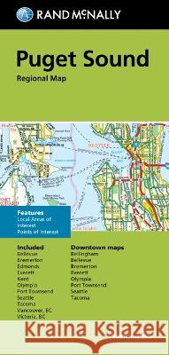 Rand McNally Folded Map: Puget Sound Regional Map Rand McNally 9780528025631