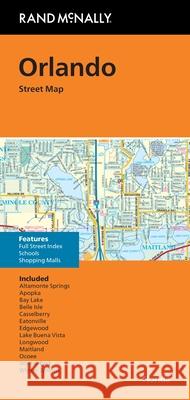 Rand McNally Folded Map: Orlando Street Map Rand McNally 9780528027666