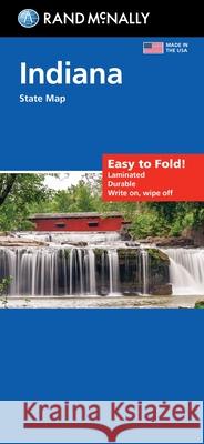 Rand McNally Easy to Fold: Indiana State Laminated Map Rand McNally 9780528027963