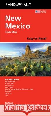 Rand McNally Easy to Read: New Mexico State Map Rand McNally 9780528029059