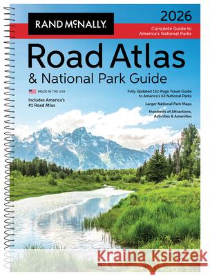 2026 Rand McNally Road Atlas & National Park Guide Rand McNally 9780528029325