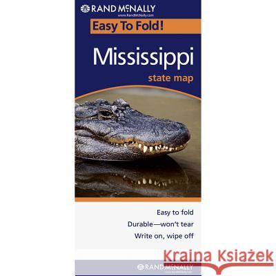Easy Finder Map Mississippi Rand McNally                             Rand McNally 9780528857843 Rand McNally & Company