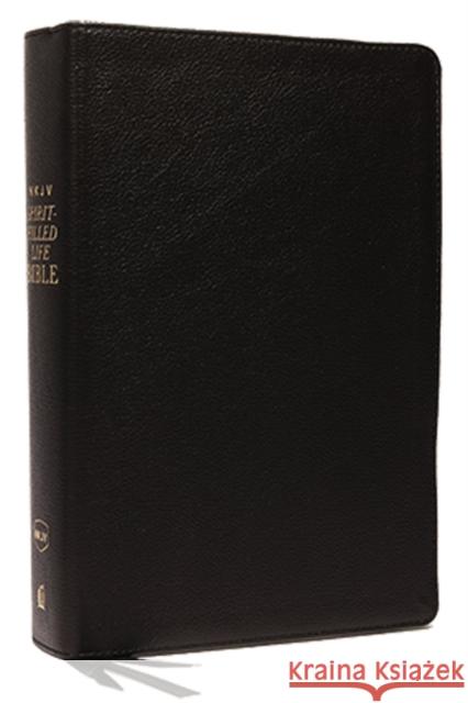 NKJV, Spirit-Filled Life Bible, Third Edition, Genuine Leather, Black, Red Letter Edition, Comfort Print, Comfort Print: Kingdom Equipping Through the Jack W. Hayford 9780529100702 Thomas Nelson