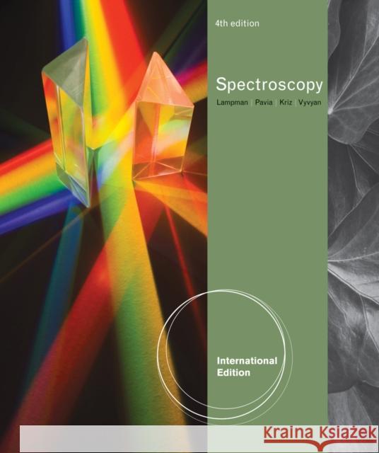Introduction to Spectroscopy, International Edition  Pavia 9780538734189
