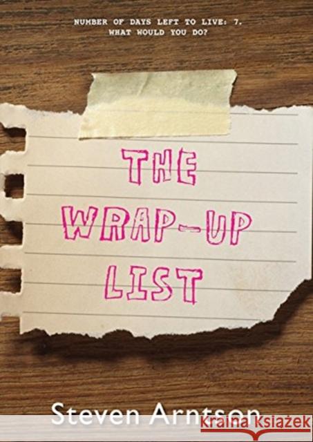 The Wrap-Up List Steven Arntson 9780544232648 HarperCollins