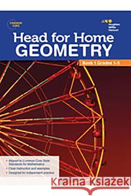 Head For Home Math Skills: Geometry, Book 1 Houghton Mifflin Harcourt 9780544250178 Steck-Vaughn