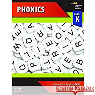 Core Skills Phonics Workbook Grade K Houghton Mifflin Harcourt 9780544267732 Steck-Vaughn