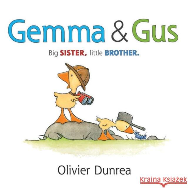 Gemma & Gus Board Book Dunrea, Olivier 9780544656475 Harcourt Brace and Company
