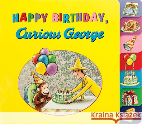 Happy Birthday, Curious George H. A. Rey 9780544750500 Harcourt Brace and Company