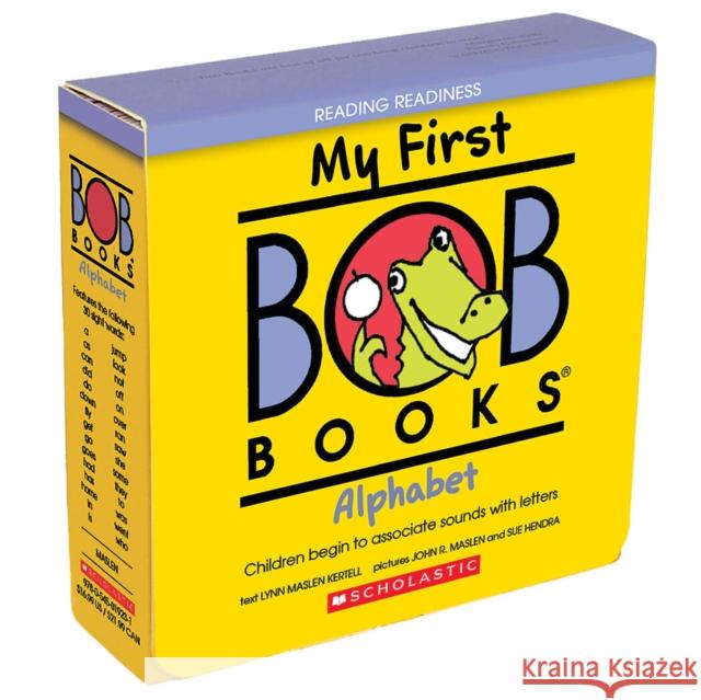My First Bob Books - Alphabet Box Set Phonics, Letter Sounds, Ages 3 and Up, Pre-K (Reading Readiness) Kertell, Lynn Maslen 9780545019217 Scholastic US