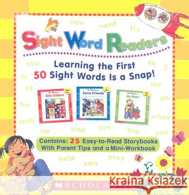 Sight Word Readers Parent Pack: Learning the First 50 Sight Words Is a Snap! [With Mini-Workbook] Inc. Scholastic 9780545067652 Scholastic