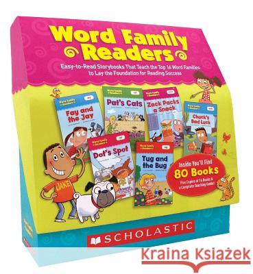 Word Family Readers Set: Easy-To-Read Storybooks That Teach the Top 16 Word Families to Lay the Foundation for Reading Success Liza Charlesworth 9780545231480