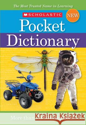 Scholastic Pocket Dictionary Inc. Scholastic 9780545383714 