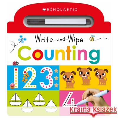 Write and Wipe Counting: Scholastic Early Learners (Write and Wipe) Scholastic 9780545903394