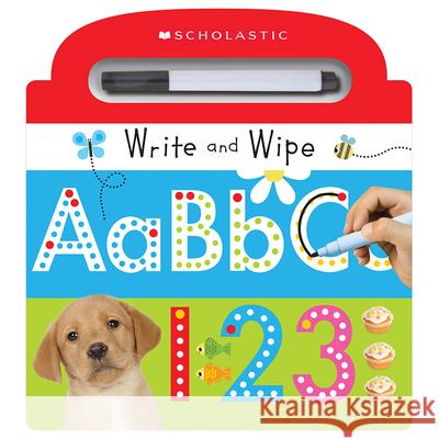 Write and Wipe ABC 123: Scholastic Early Learners (Write and Wipe) Scholastic 9780545906401