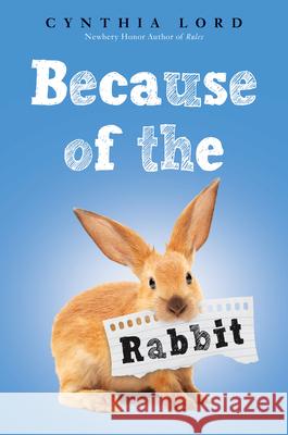 Because of the Rabbit Cynthia Lord 9780545914246 Scholastic Press