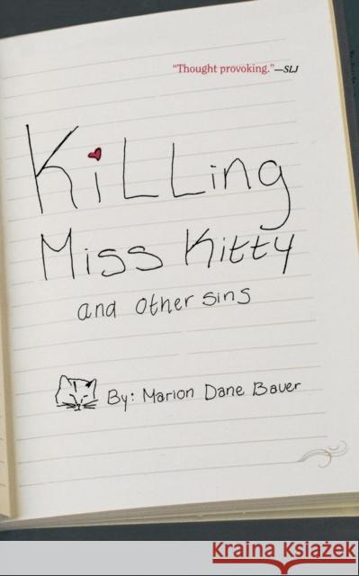 Killing Miss Kitty and Other Sins Marion Dan 9780547076140 
