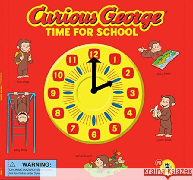 Curious George: Time for School Lift-the-Flaps (CGTV) H. A. Rey 9780547422305 HarperCollins