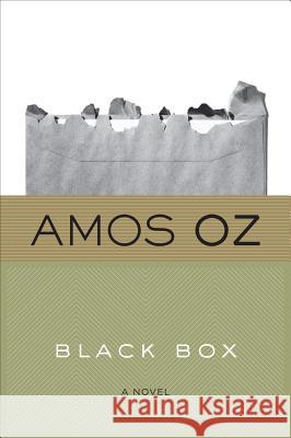 Black Box Amos Oz Nicholas D 9780547747590 Mariner Books