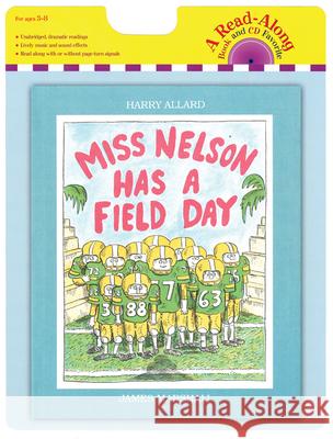 Miss Nelson Has a Field Day Book & CD Allard, Harry G. 9780547753768 Houghton Mifflin Harcourt (HMH)