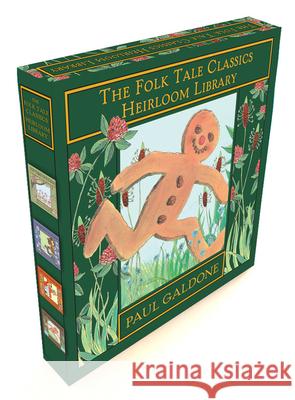 The Folk Tale Classics Heirloom Library Paul Galdone 9780547852768 Houghton Mifflin Harcourt (HMH)