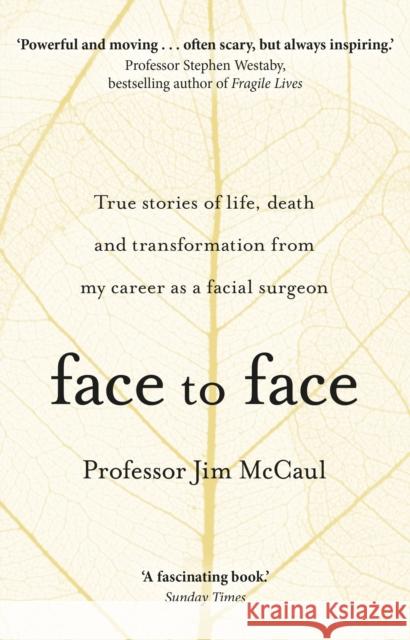 Face to Face James McCaul 9780552174336 Transworld Publishers Ltd