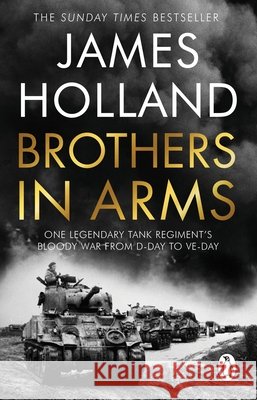 Brothers in Arms: One Legendary Tank Regiment's Bloody War from D-Day to VE-Day James Holland 9780552177917