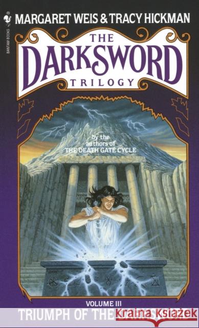 Triumph of the Darksword Weis, Margaret 9780553274066 Spectra Books