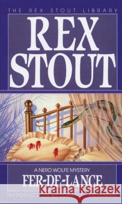 Fer-De-Lance Rex Stout 9780553278194 Crimeline