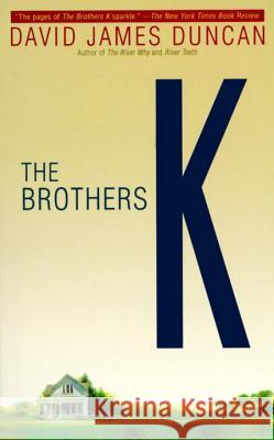 The Brothers K David James Duncan 9780553378498 Dial Press