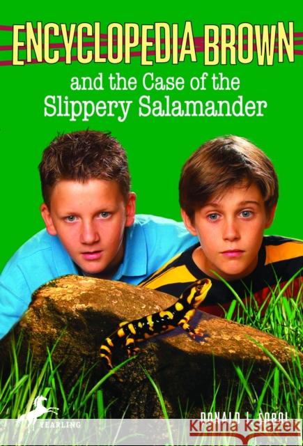 Encyclopedia Brown and the Case of the Slippery Salamander Sobol, Donald J. 9780553485219 Yearling Books