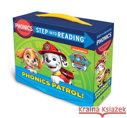 Phonics Patrol! (Paw Patrol): 12 Step Into Reading Books Liberts, Jennifer 9780553508789
