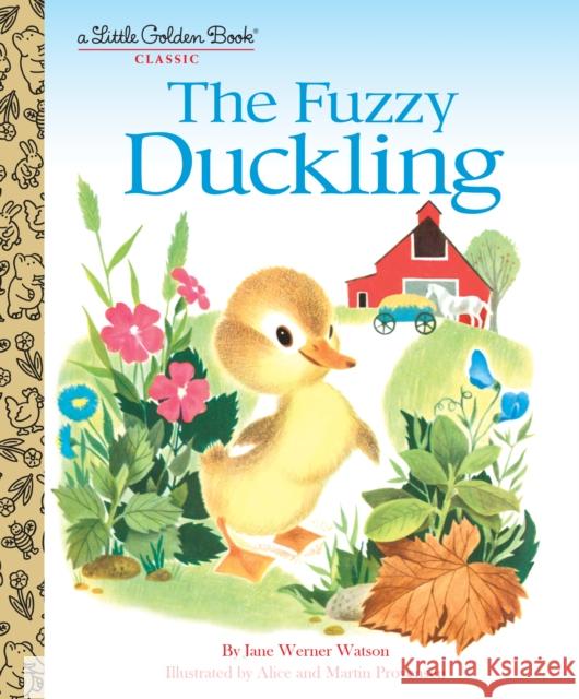 The Fuzzy Duckling Jane Werne Martin Provensen Alice Provensen 9780553522136 Golden Books