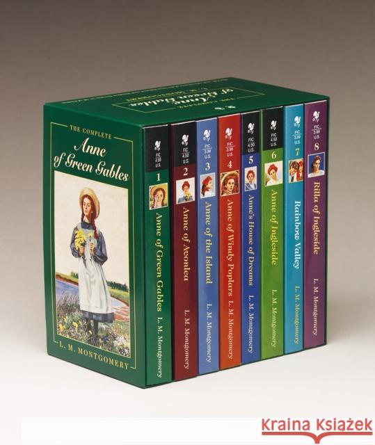 Anne of Green Gables, Complete 8-Book Box Set Montgomery, L. M. 9780553609417 Random House USA Inc