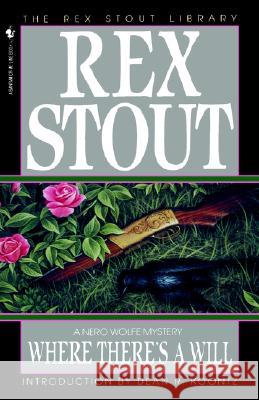 Where There's a Will Rex Stout 9780553763010 Bantam Books