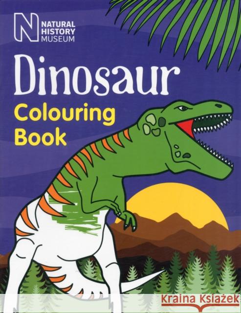Dinosaur Colouring Book   9780565093075 The Natural History Museum