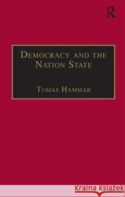 Democracy and the Nation State  9780566071003 Avebury