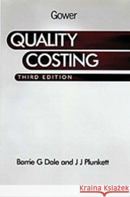 Quality Costing  9780566082603 Gower Publishing Ltd