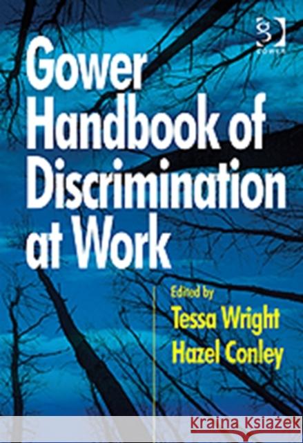 Gower Handbook of Discrimination at Work  9780566088988 