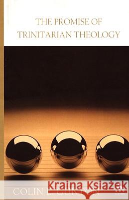 The Promise of Trinitarian Theology Colin E. Gunton 9780567081001 T. & T. Clark Publishers