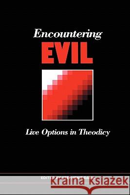 Encountering Evil Gwenn Davis 9780567291073