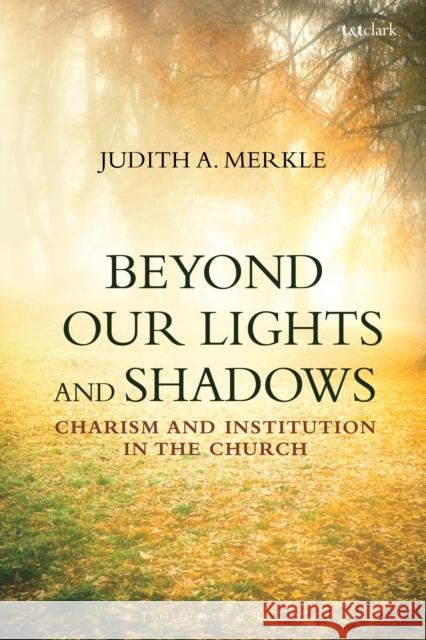 Beyond Our Lights and Shadows: Charism and Institution in the Church Merkle, Judith A. 9780567658180 T & T Clark International