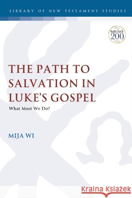 The Path to Salvation in Luke's Gospel: What Must We Do? Mija Wi Chris Keith 9780567700315