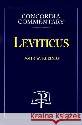 Leviticus John W. Kleinig 9780570063179 