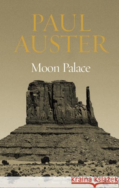 Moon Palace Paul Auster 9780571142200 Faber & Faber