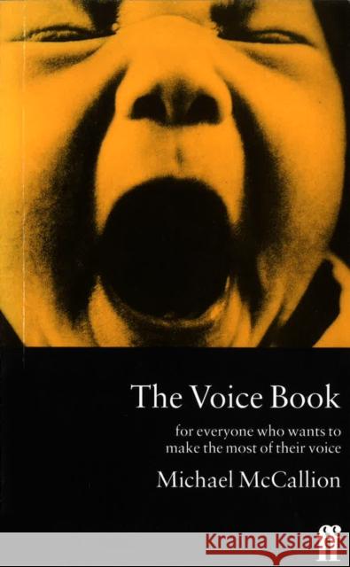 The Voice Book Michael McCallion 9780571195251