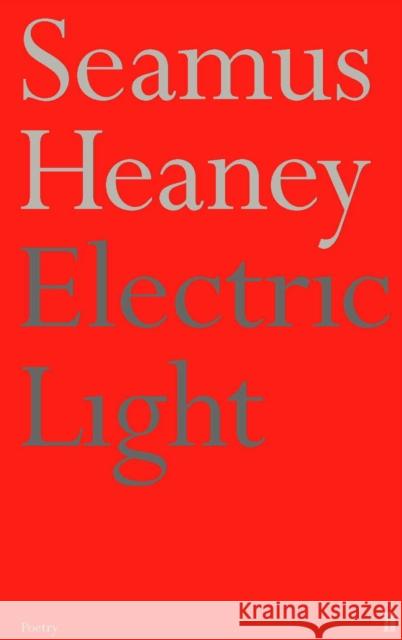 Electric Light Seamus Heaney 9780571207985