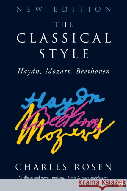 The Classical Style Charles Rosen 9780571228126